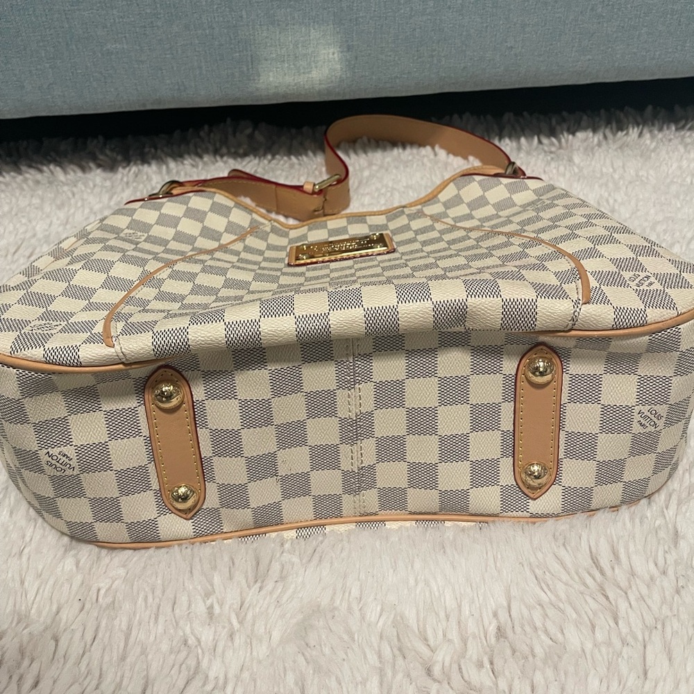 Checkered Hobo Galliera Shoulder Bag - Picture 4 of 9